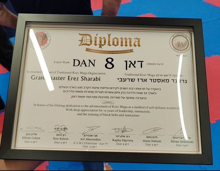 טקס דאן 8 לראש השיטה